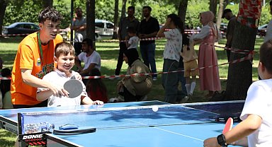 İnegöl'de Yaz Spor Okullarının provası spor şenliğiyle yapıldı