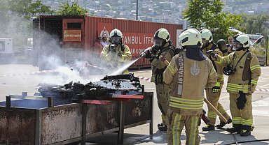 İstanbul'da Lityum-İyon yangınlarına karşı dev tatbikat