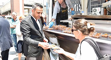 İzmir Çiğli'den Ferdi Zeyrek için lokma ikramı