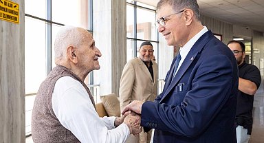 İzmir'de Başkan Tugay'dan bayram öncesi ziyaretler