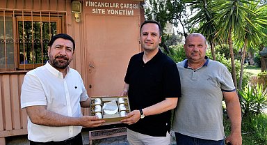 İzmir'de Fincancılar Çarşısı'nda dayanışma mesajı