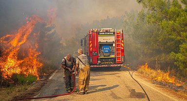 İzmir'de yangınla mücadelede yeni dönem