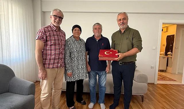 İzmit Belediyesi'nden gazilere vefa ziyareti