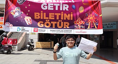İzmit'te 'karneni getir, biletini götür' etkinliğine yoğun ilgi