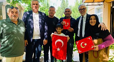 Kartepe'deki Kıbrıs Gazilerine vefa ziyareti