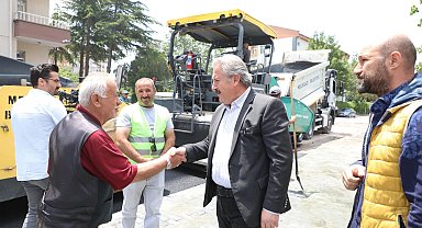 Kayseri Melikgazi asfalt sezonuna hızlı girdi