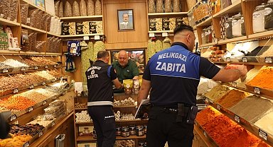 Kayseri Melikgazi zabıtasından bayram öncesi sıkı denetim