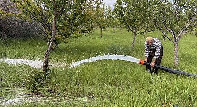 Kayseri Melikgazi'de kırsalda tarımsal sulamaya destek