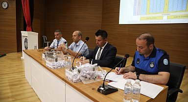 Kayseri Melikgazi'de pazar yeri için kura çekimi