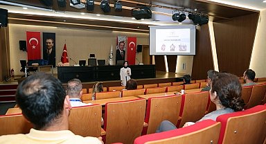 Kayseri Talas personeline ilk yardım eğitimi