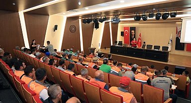 Kayseri Talas'ta KKKA eğitimi