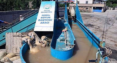 Kayseri Talas'tan keneyle mobil mücadele