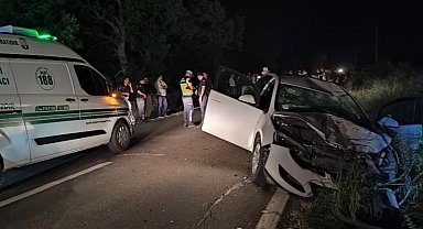 Keşan'da motosiklet ile otomobil çarpıştı: 2 ölü!