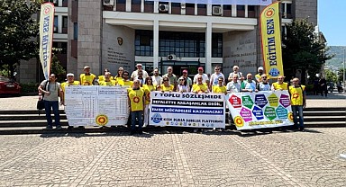 KESK Bursa Şubesinden Toplu İş Sözleşmesi Basın Açıklaması