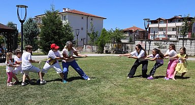 Kocaeli mahallelerinde 'geleneksel oyun' heyecanı