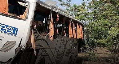 Konya Ereğli'de yolcu otobüsü kazası: 1 ölü, 26 yaralı