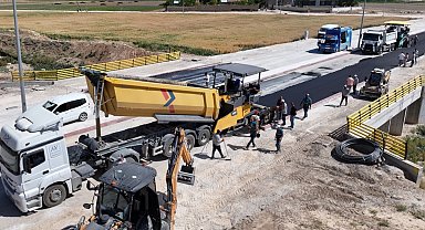 Konya Karaaslan Mahallesi'ne sıcak asfalt