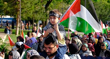 Konya'da Gazze için 'küresel vicdan' yürüyüşü