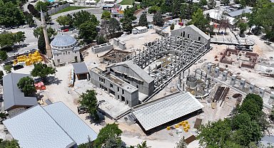 Konya'da sıfır karbon Şehir Kütüphanesi yükseliyor