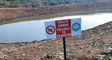 Manisa Büyükşehir'den gölet uyarısı