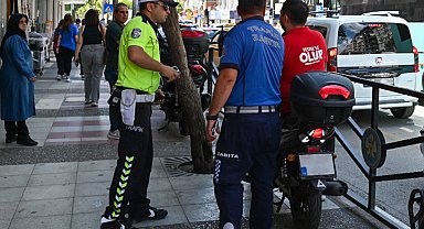 Manisa Büyükşehir'den kaldırım işgallerine geçit yok!