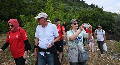Manisa Tarzanı'nın rotasında doğa ve tarihle iç içe yürüyüş