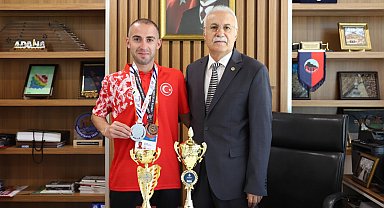 Mardinli sporcu Ahmet Alkanoğlu'ndan bir başarı daha!
