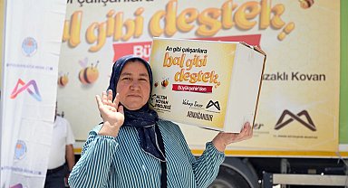 Mersin Büyükşehir'den arıcılara "Bal Gibi" destek