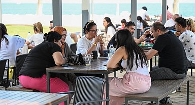 Mersin Büyükşehir'in kafeleri bayramda yoğun ilgi gördü