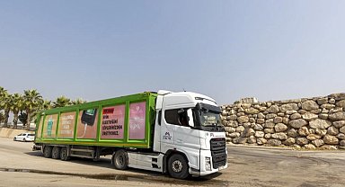 Mersin'de katı atıklar verimli ve sürdürülebilir şekilde taşınıyor