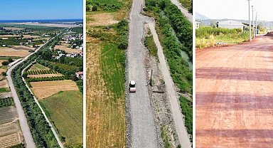 Muğla Dalaman'da yol çalışmaları hız kazandı