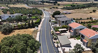 Muğla Milas'ta 16,5 milyon TL'lik yol çalışması