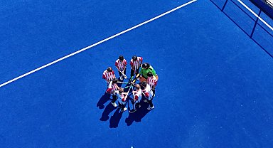 Muğla Yatağan'da çim hokeyi sahası hayali gerçek oldu