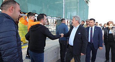 Mustafa Palancıoğlu'ndan kurban alanına ziyaret