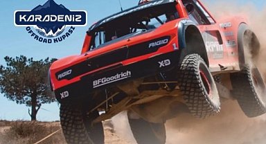 Off-road Karadeniz Kupası yarışları Ordu'da