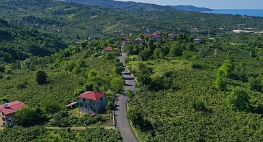 Ordu'da Yaraşlı Yolu sıcak asfalta kavuştu