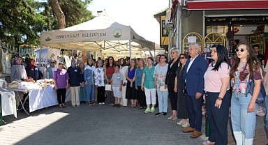Osmangazi Belediyesi’nden üreten kadınlara destek