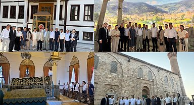 Özbek gazeteciler Bursa'ya hayran kaldı