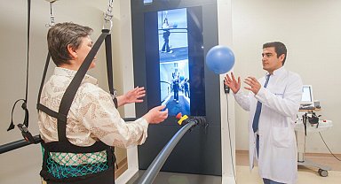 Robotik rehabilitasyonla felçli hastalar yeniden yürüyor!