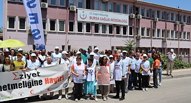 Sağlık Emekçileri Sokağa İndi