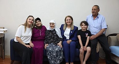 Şehit ailesine Ovalıoğlu'ndan ziyaret