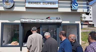 Sivas'ta Özbelsan ekmeklerine yoğun ilgi