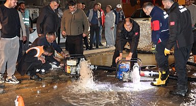 Sivas'ta su kesintisi krizi çözüldü