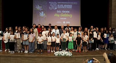 Uluslararası Çocuk Resimleri Yarışması'nda ödüller dağıtıldı