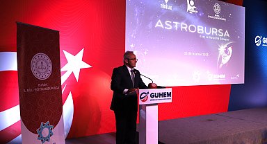 Uzay ve Havacılık Deneyimi "AstroBursa" projesi GUHEM'de başladı