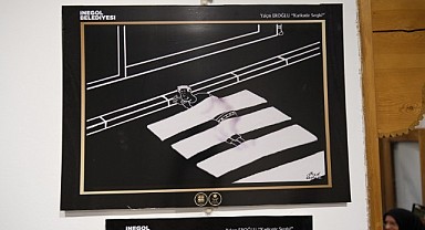Yalçın Eroğlu’nun Ödüllü Karikatürleri İnegöl’de Sergileniyor