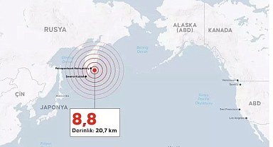 8.8'lik mega deprem sonrası uayrı