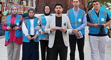 AK Parti Bursa Osmangazi gençliğinden 'Srebrenitsa' hassasiyeti