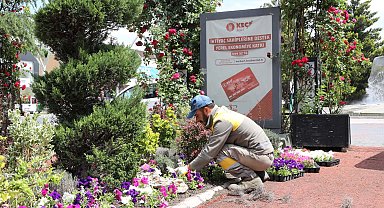 Ankara Keçiören'de parklara estetik dokunuş