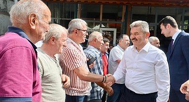 Artvin Valisi Ergün, Arhavi'de incelemelerde bulundu